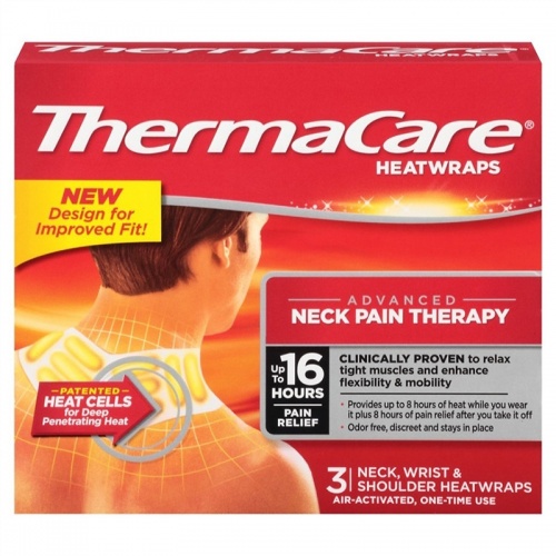 ThermaCare Heat Wraps - Neck Wrist & Shoulder 3 Pack